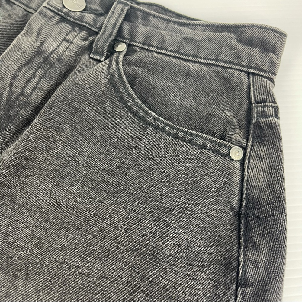 Sportsgirl Distressed Pocket Black Skirt - Size 8 - Picture 3 of 10